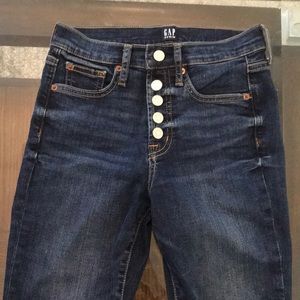 Gap ankle cut skinny jeans
